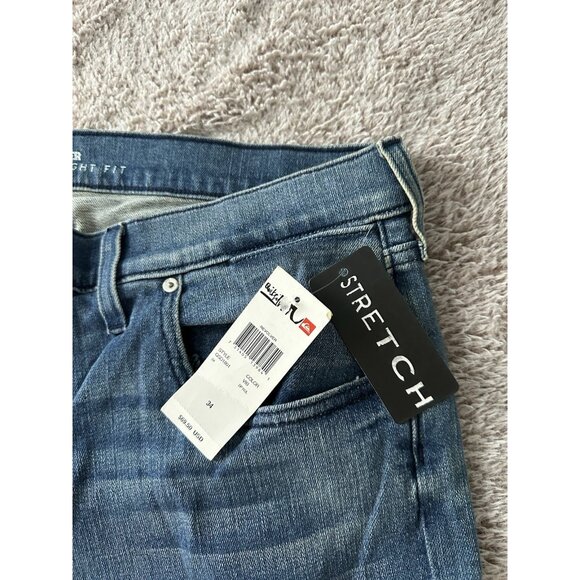 Quiksilver Men’s Jeans Revolver Straight Fit Blue Size 34 x 32  New - Picture 5 of 14